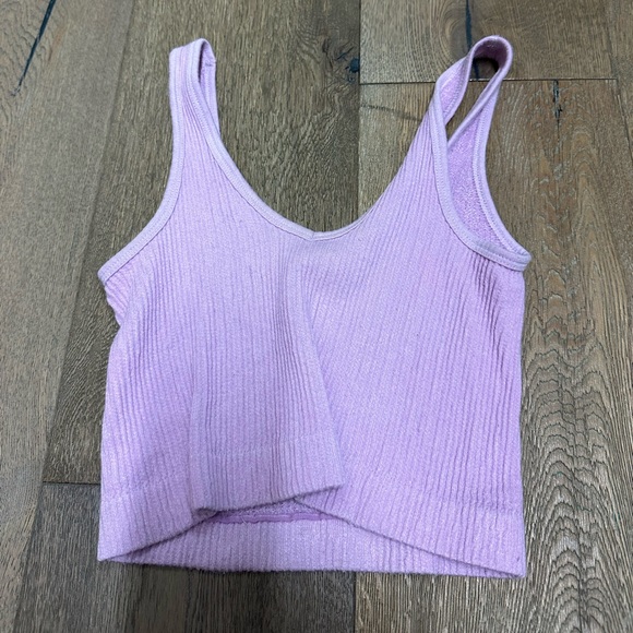 This is a purple urban outfitters mini top in a size XS - Picture 1 of 2